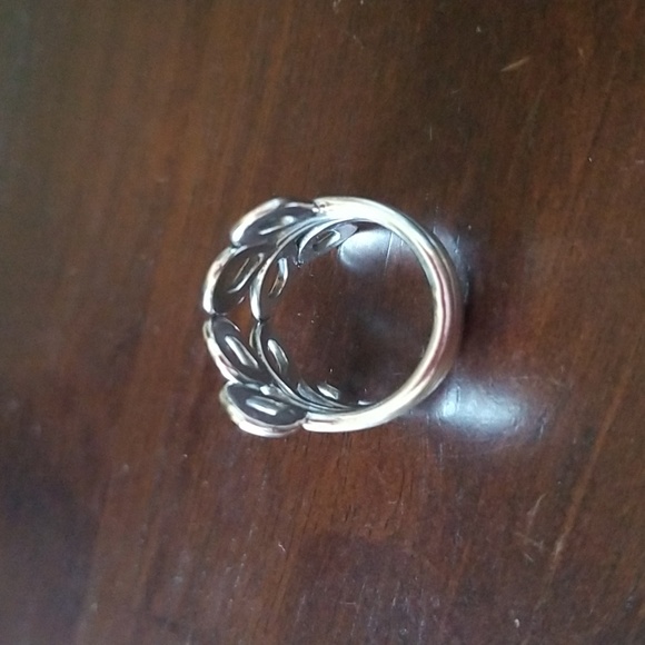 925 silver ring sz8 - Picture 6 of 7